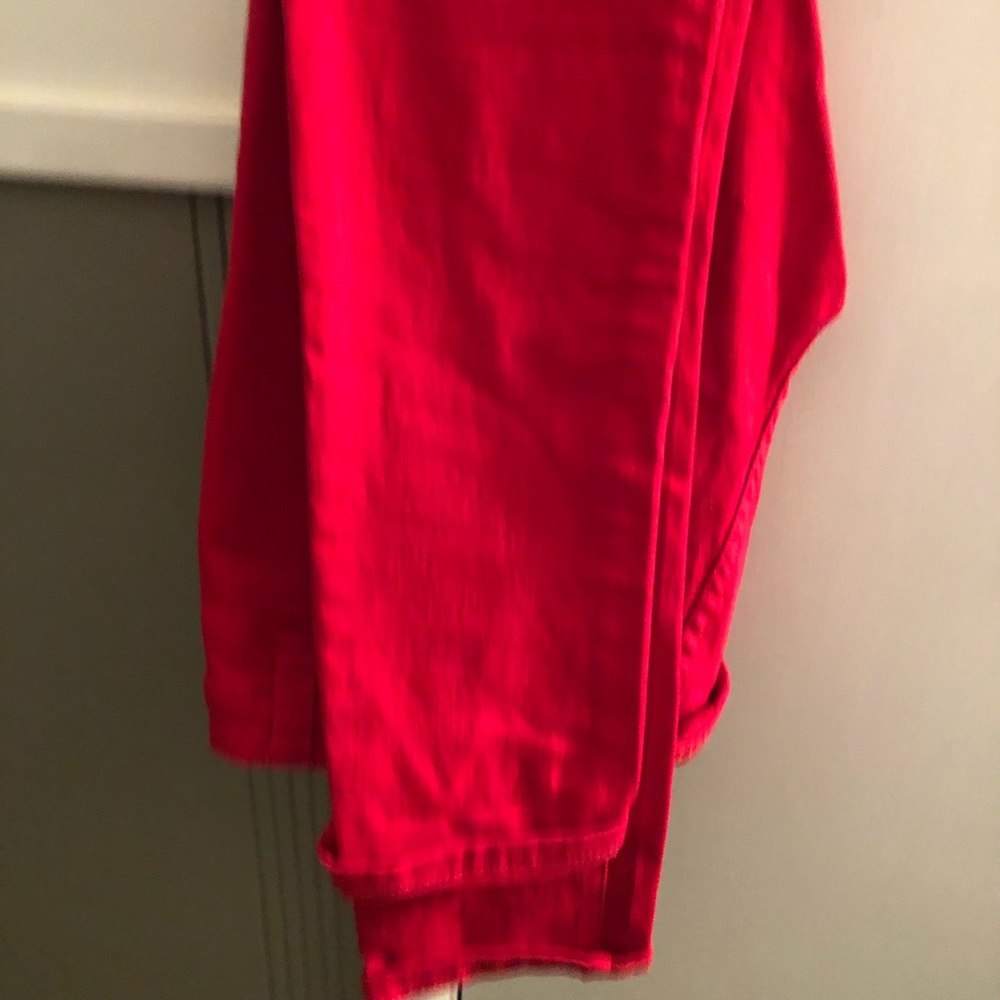 Really cute red jeans